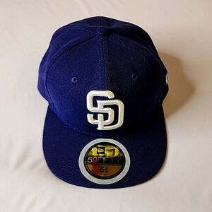 New era san diego padres fitted classic  team hat